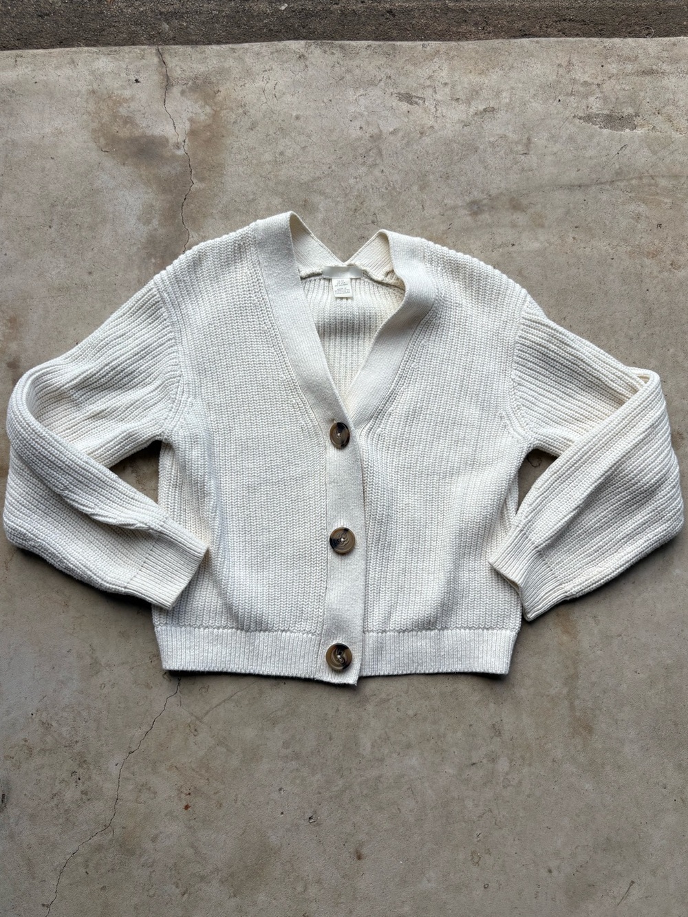 H&M Beige Cardigan